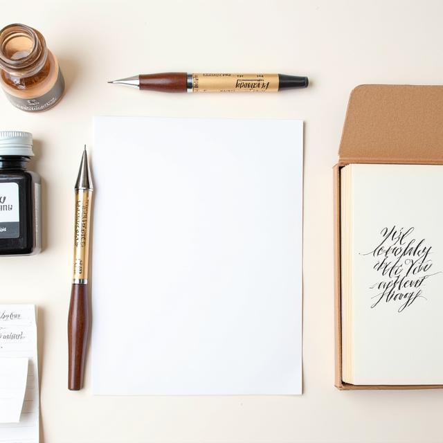 Complete beginner calligraphy starter kit
